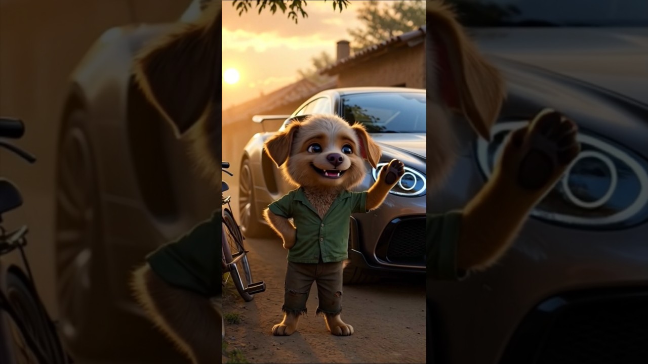 They Laughed at Poor Puppy Next Day He Shocked Everyone With a Luxury Car! 😱🔥 