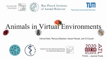Animals in Virtual Environments @ IEEE VR 2020 / TVCG