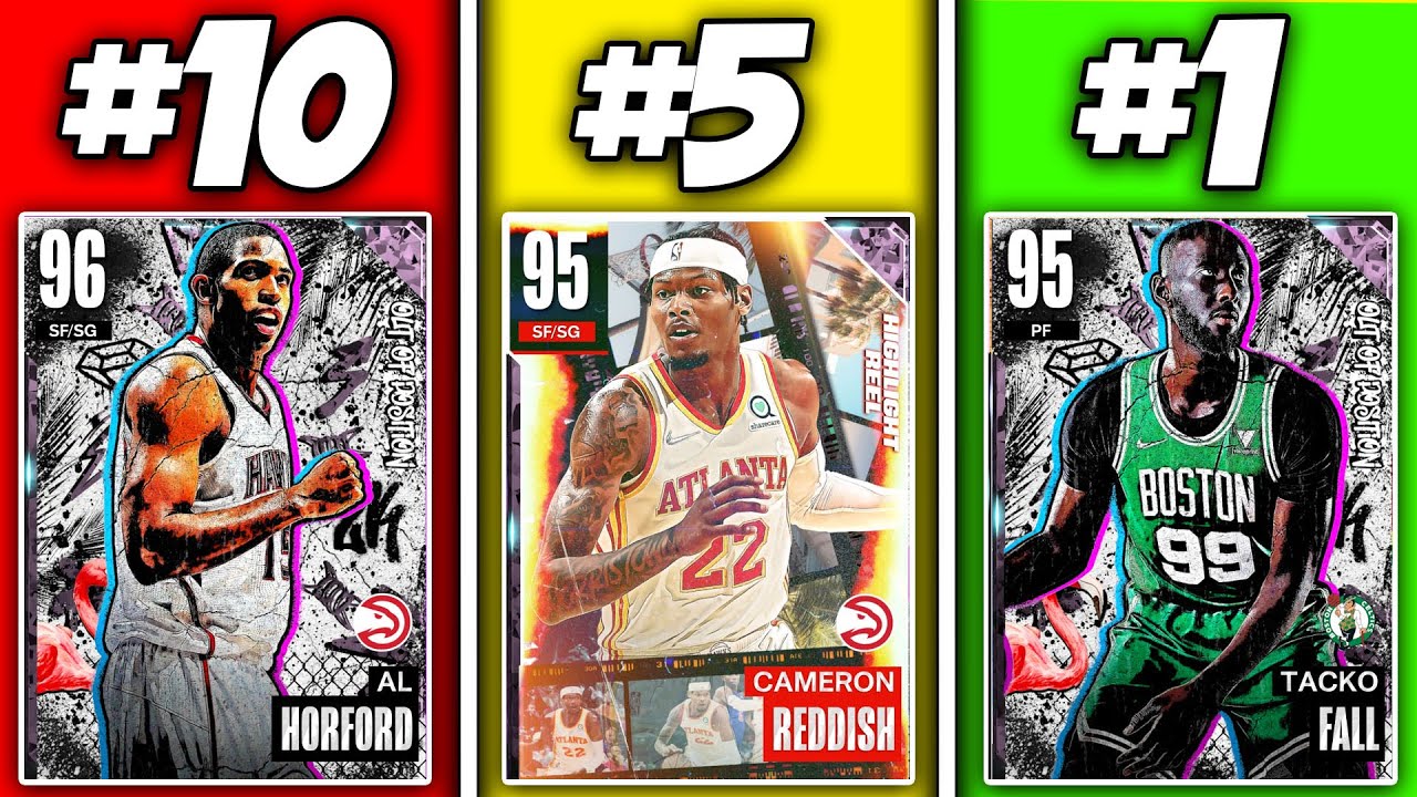 RANKING THE TOP 10 PINK DIAMOND CARDS IN NBA 2K23 MYTEAM YouTube