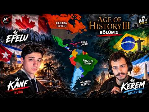 SOUTH AMERICA CRISIS! @keremyilmazyt @MercanEfe27 - Aoh3 American Continent RolePlay Cuba Episode 2