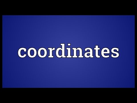 Coordinates Clothes Meaning