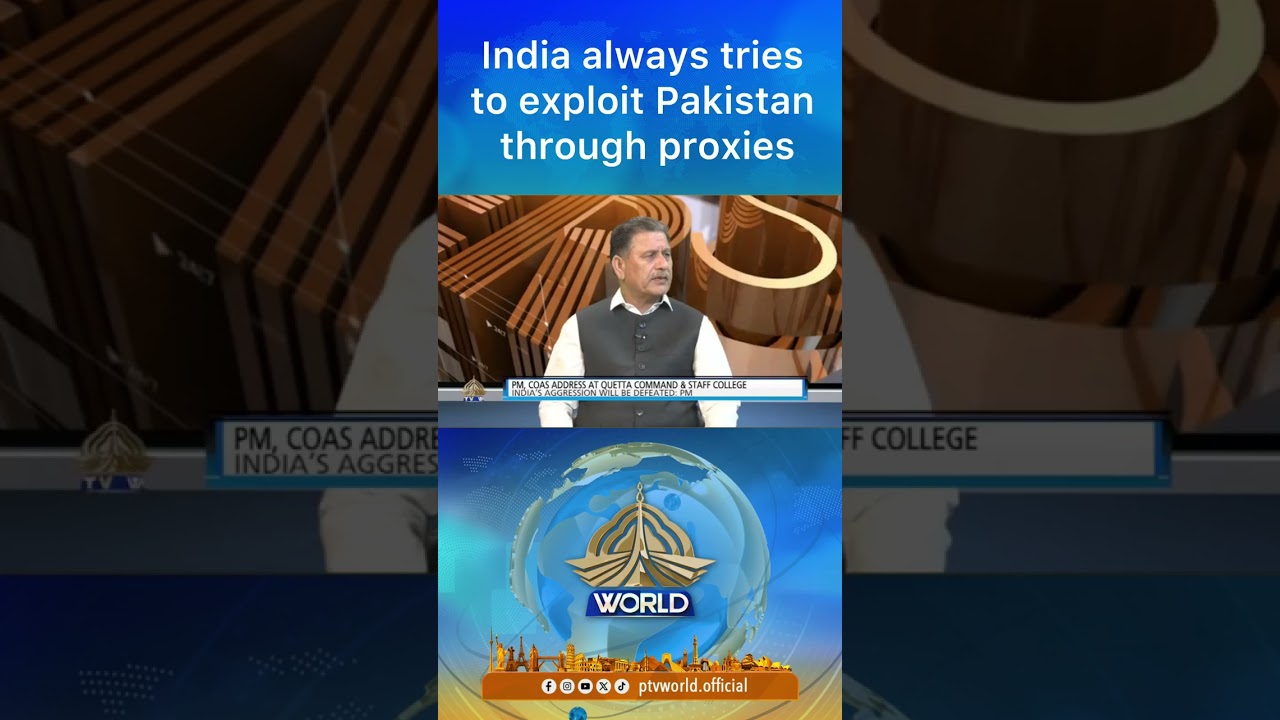 India always tries to exploit Pakistan through proxies. 