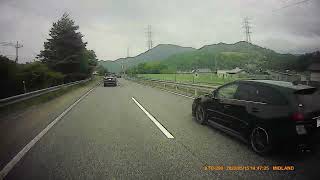 ２０２２０５１５中央道河口湖本線上り谷村ＰＡ②～花咲トンネル上り手前（西富士吉田西桂ＳＩＣ・リニア試験センター前・都留ＩＣ経由）