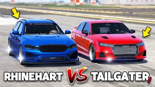 GTA 5 Online: RHINEHART VS TAILGATER S (WHICH IS FASTEST?)