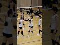 【東女体35溝上愛那】東女体1年生の強烈スパイク!#univas #バレーボール #関東大学バレーボール #volleyball #大学バレー