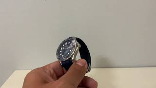 Omega Seamaster Professional 300M - New Oem Rubber Strap With Deployant Clasp
