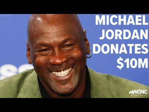 Michael Jordan celebrating his 60th birthday by making a $10M donation to Make-A-Wish