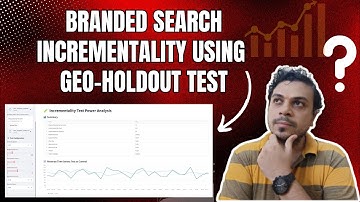 Measuring Incrementality of Branded Search | Geo-Holdout Test