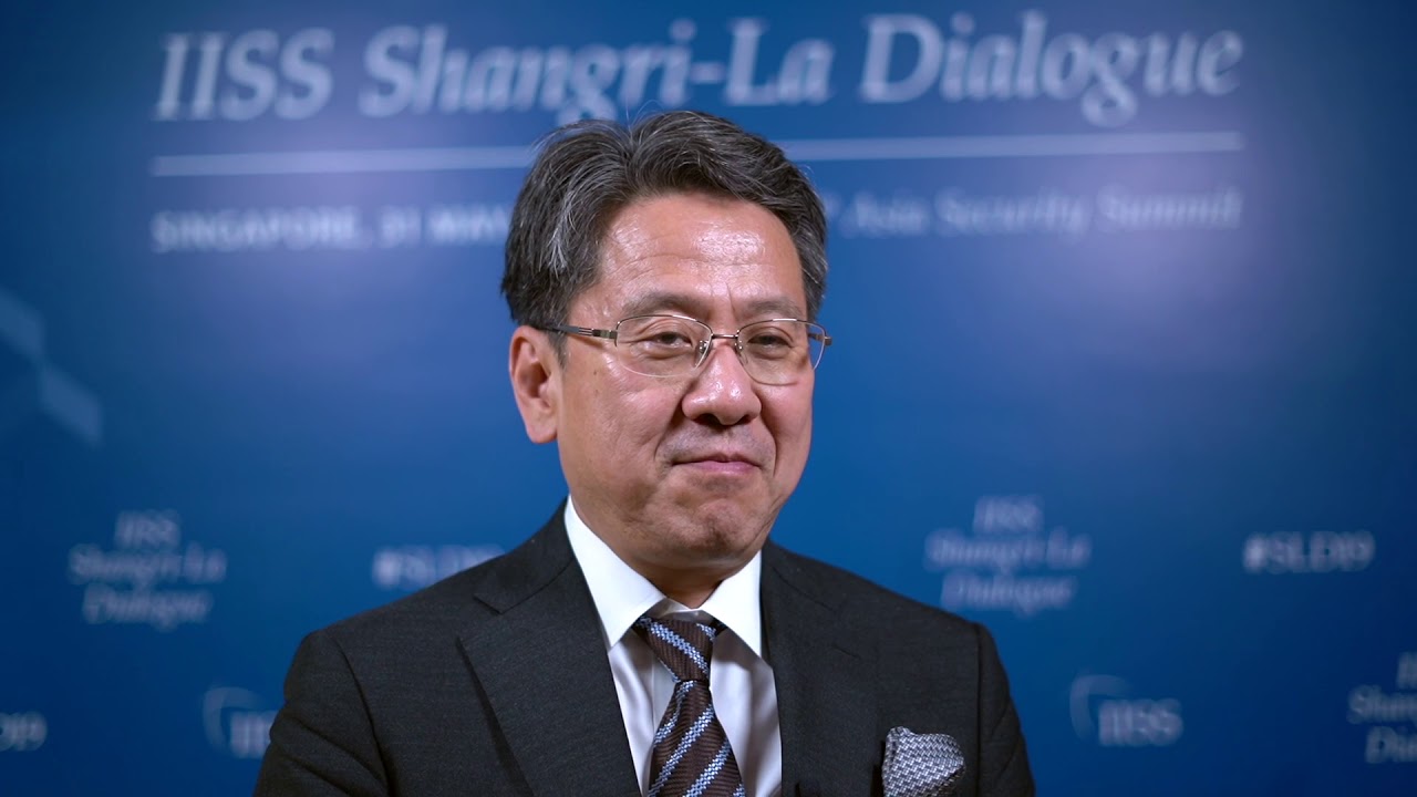 defence logistics agency Tadashi Maeda | IISS Shangri-La Dialogue 2019