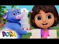 Dora &amp; Benny Deliver a Yummy Cake! 🎂 NEW DORA 5 Minute Episode | Dora &amp; Friends