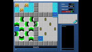 CCLP4 level 127 solution - 225 seconds