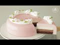 초코 바닐라 딸기! 나폴리탄 레이어 치즈케이크 만들기 : Neapolitan Layer Cheesecake Recipe | Cooking tree