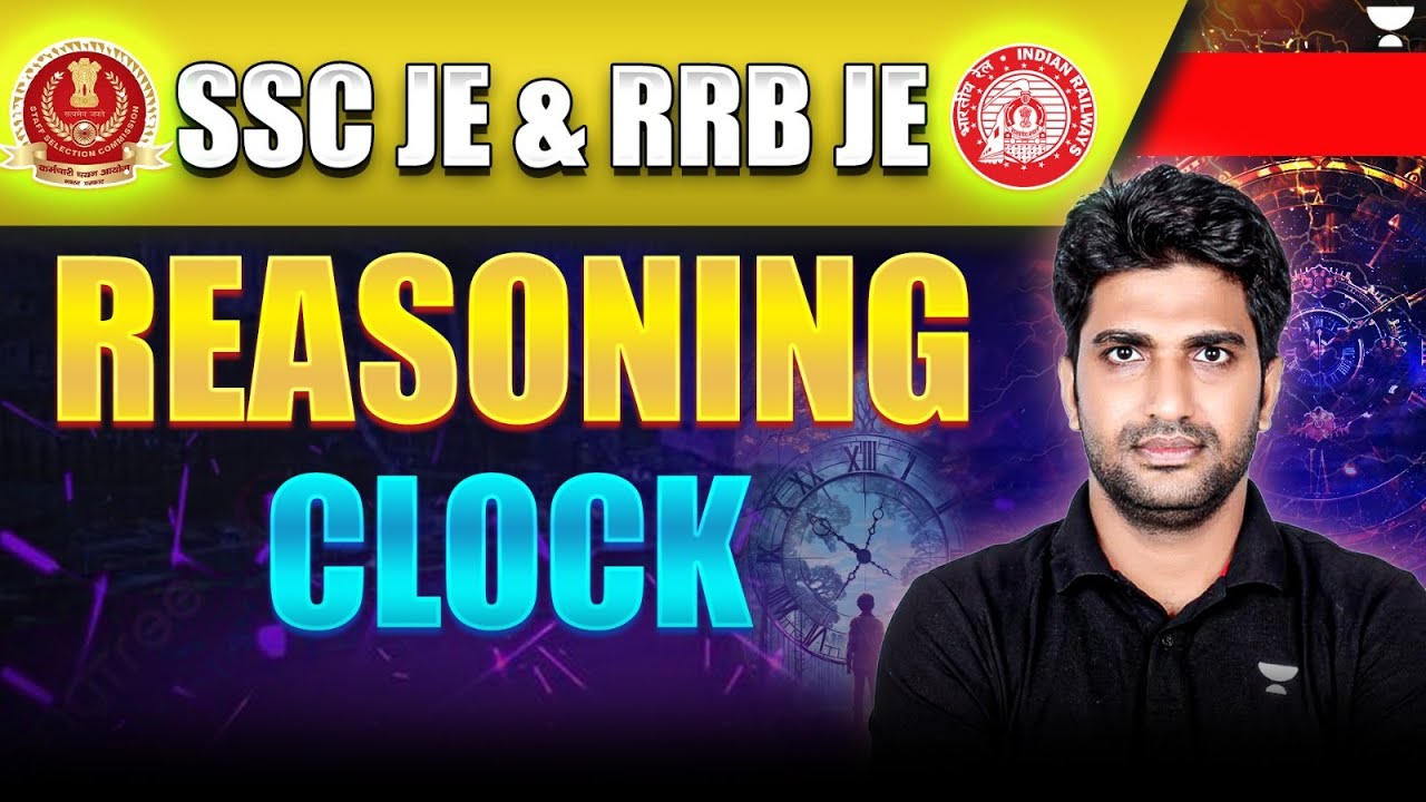 Master Clock Problems Master Clock Problems ⏰ in Reasoning! SSC JE & RRB JE | Pramod Kumar ...