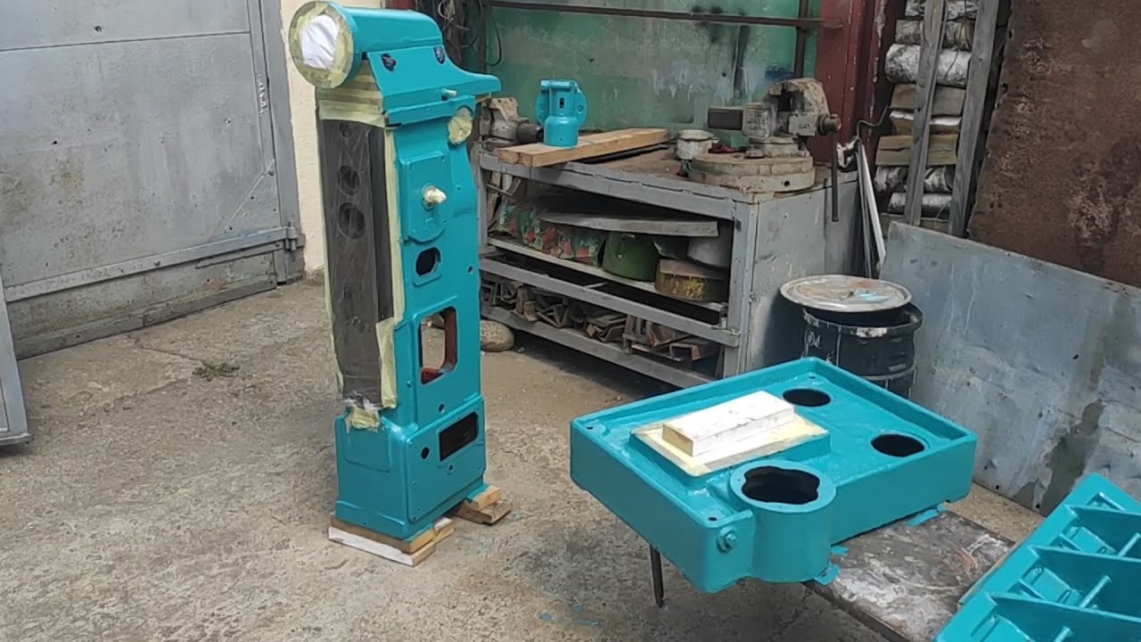 Покраска. Ремонт фрезера 6в75 Часть 2. - YouTube