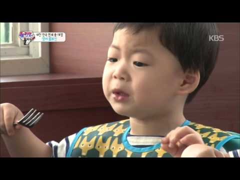 [HIT] The Return of Superman - Man-se gets eel stuck in his throat, Minguk comforts him, 'heartwa...
