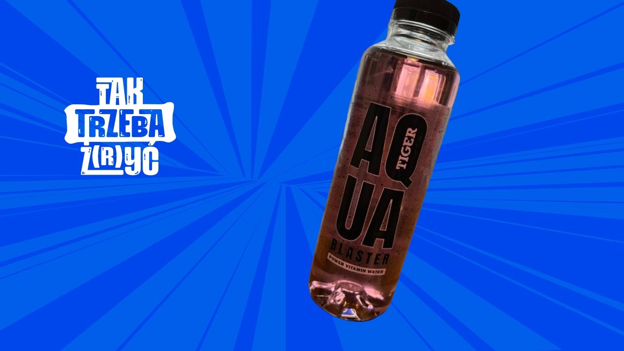 Degustacja Tiger Aqua Blaster z Żabki - YouTube
