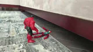 Red Hulk vs. Captain America Stop Motion
