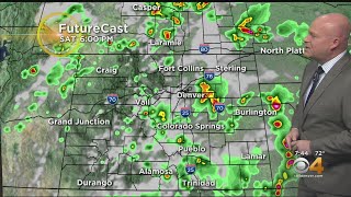 Widespread Showers, Storms Expected Into Evening