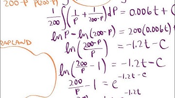 CA Calculus BC Video Lesson 5-12 Logistic Growth