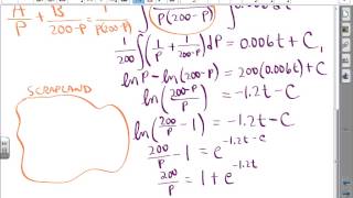 CA Calculus BC Video Lesson 5-12 Logistic Growth