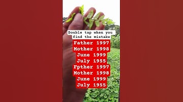 Double tap when you find the mistake:Epi-922.Try Your Skills! #search #puzzle #shorts