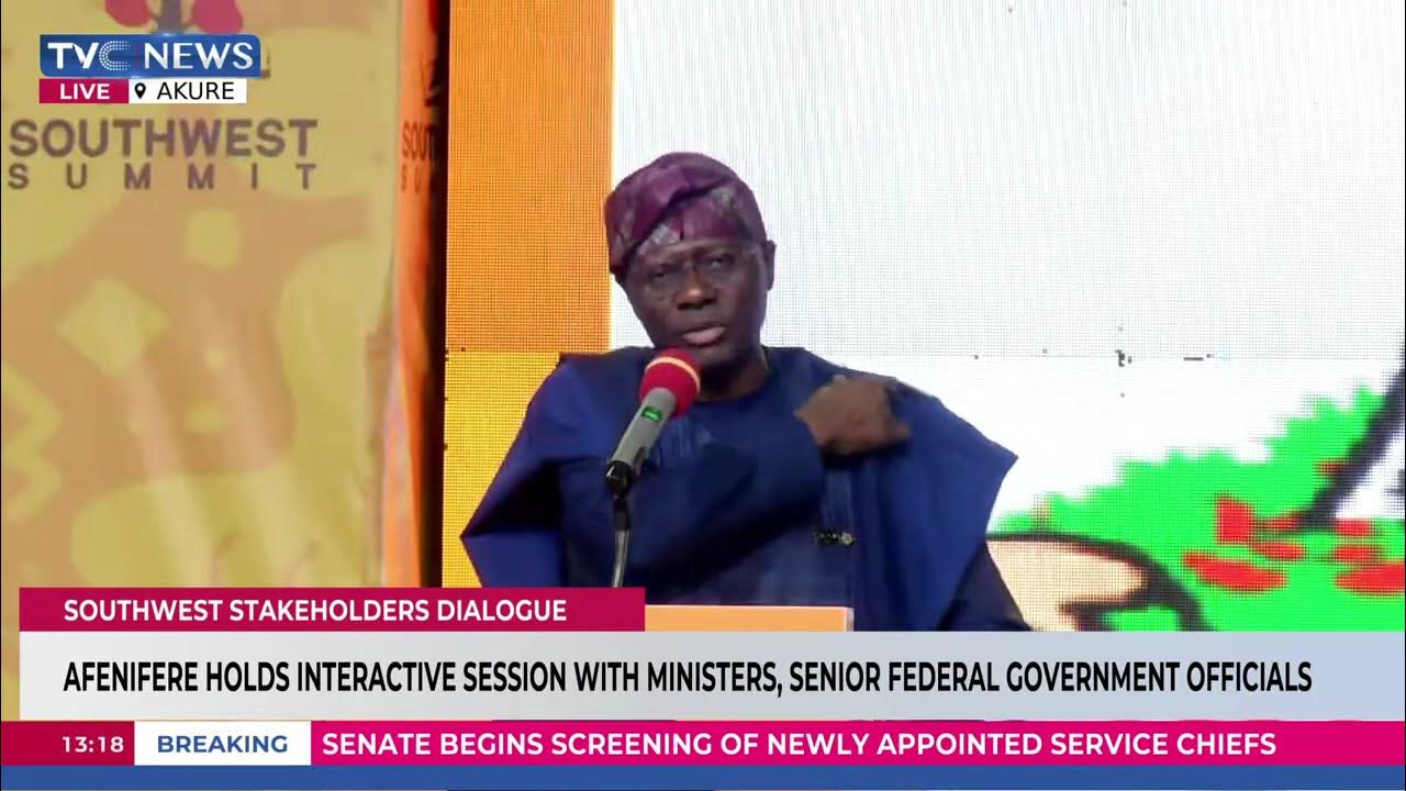 Gov Sanwo-Olu Remarks At Afenifere’s Southwest Stakeholders Dialogue In Akure Gov Sanwo-Olu Remarks At Afenifere’s Southwest Stakeholders Dialogue In Akure