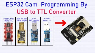 ESP32 Cam Programming Using USB to TTL Converter || How to connect ESP32 cam with USB