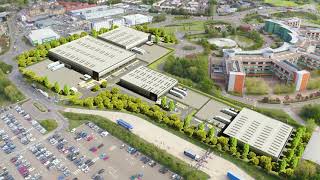 3D Flythrough - An International Logistics Park