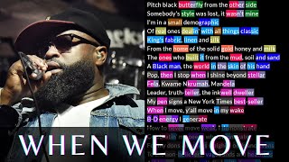 Black Thought - When We Move | Rhymes Highlighted