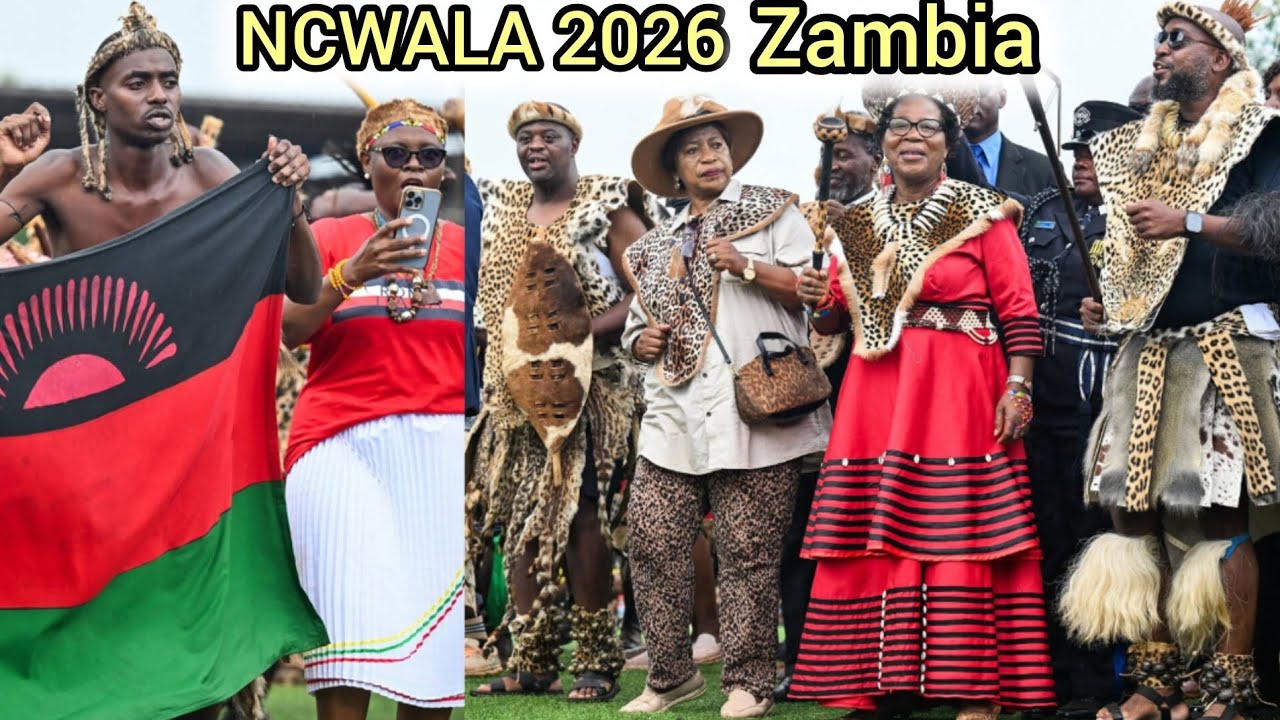 Malawi at Ncwala traditional ceremony 2026 in Chipata Zambia 