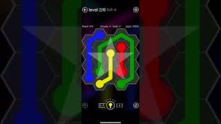 Flow Free Hexes Daily Puzzles 27 April 2022 #flowfree #app #games #gameplay screenshot 5