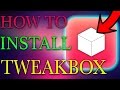 How to install tweakbox app free tweaked apps ios 10 to 1031 iphone ipad ipod fully working