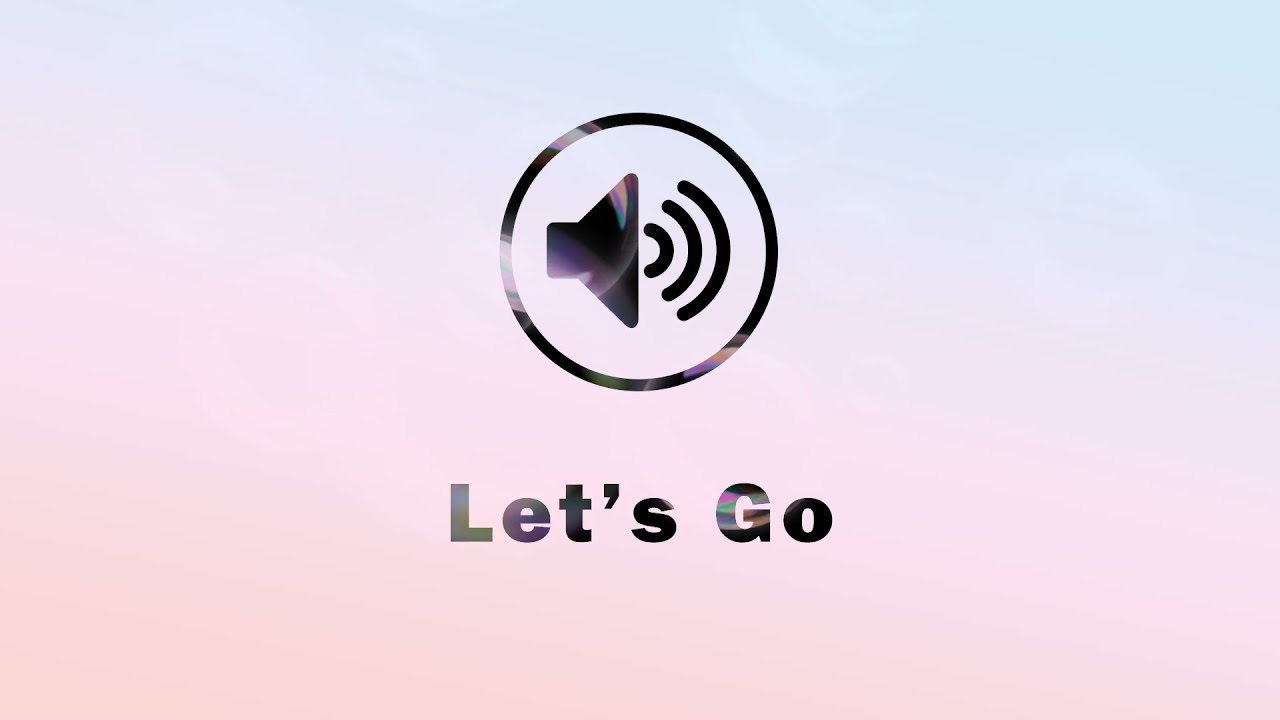 Let's Go! (Meme Sound) - Sound Effect for editing 