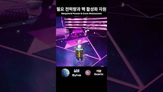 필요한 전력량과 핵 활성화 자원 Required Power &amp; Core Resources Explained