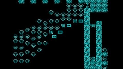 Bolder Dash 16k (2021) Walkthrough, ZX Spectrum