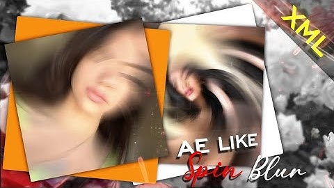 Ae Like Spin Blur⚡(Alight Motion Tutorial)
