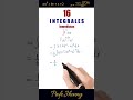 ✨Integrales Inmediatas: Lo mínimo a saber✨#matematicas #integrales #integración