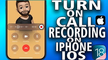 How To Turn on Call Recording on iPhone iOS 18(step by step tutorial)