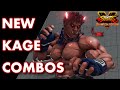 SFV Kage Combos - Street Fighter 5 Champion Edition