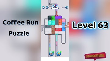 ☕ Coffee Run Puzzle Level 63 Walkthrough 🔍 | Coffee Run Level 63