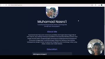 Penjelasan portofolio digital untuk Tugas Pemrograman Web