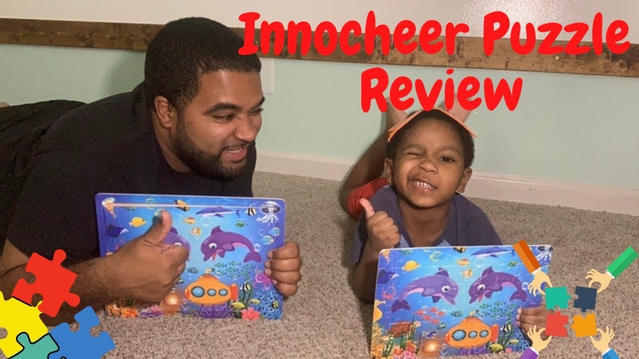 TOY REVIEW: Innocheer Kids 4 Piece Puzzle