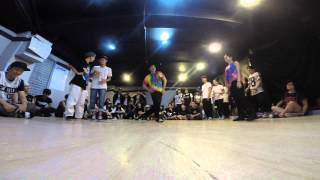 20141019 4 real Vol.6 Freestyle 2 on 2 Best 16 Danny & A Mao vs @@