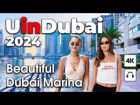 Dubai Live 24/7 🇦🇪 Beatiful Dubai Marina [ 4K ] Walking Tour