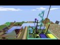 Minecraft MegaCraft Creative World Flyby