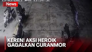 Aksi Heroik Penjaga Lingkungan Berhasil Gagalkan Pencurian Motor di Jaksel