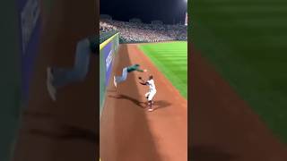 Fan Falls Ball Still Coming