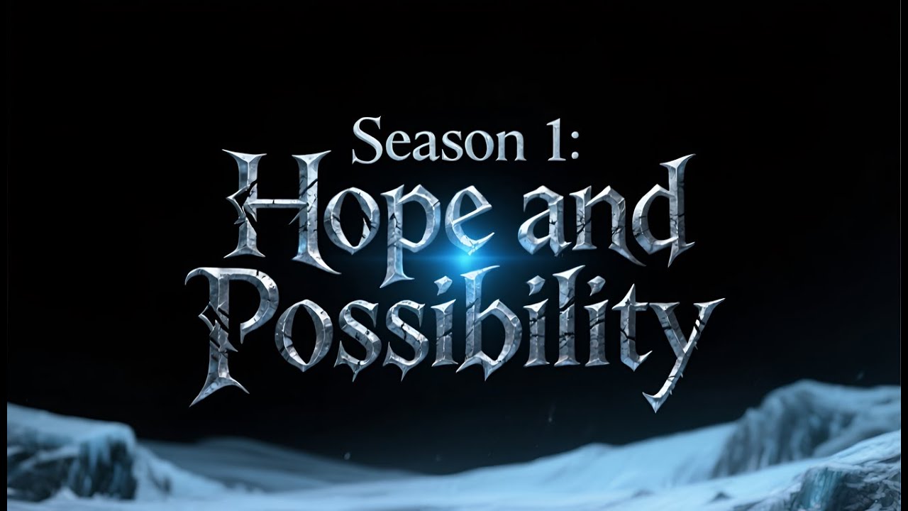 Season 1 — Hope and Possibility Title Card (Narrated Animated Series)