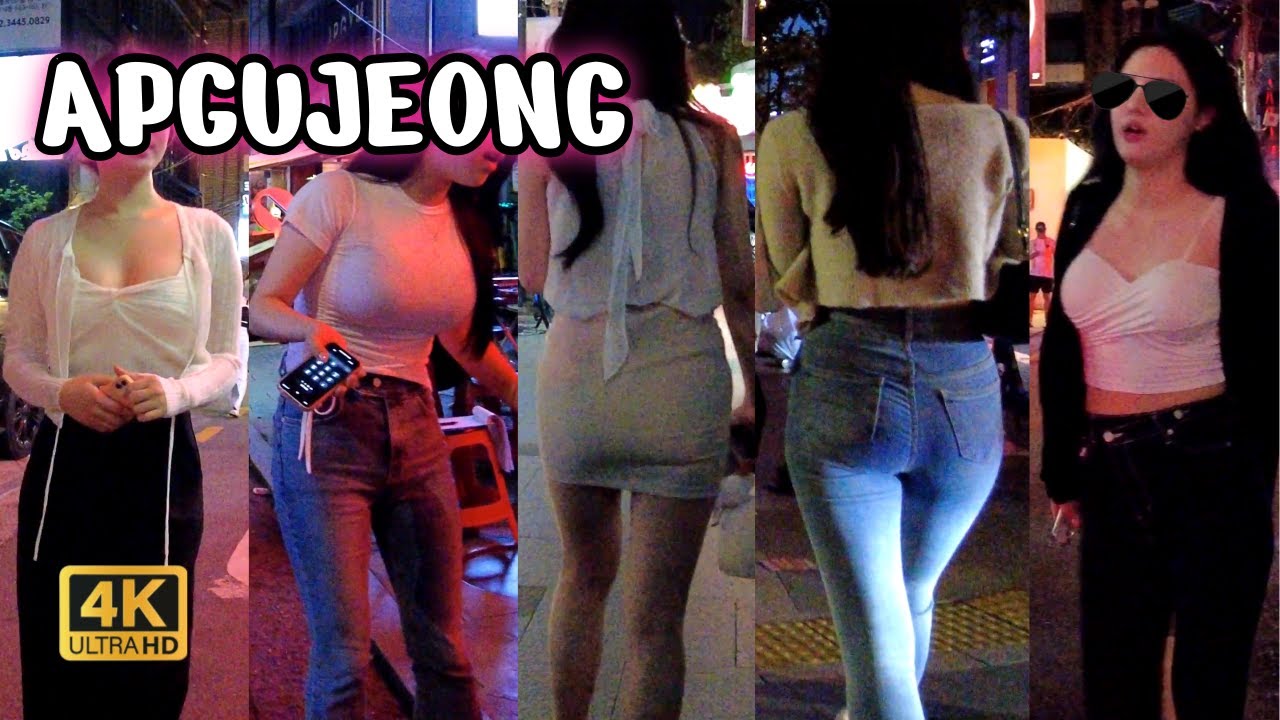 [Seoul Nightlife 4K]😎압구정 로데오 밤거리 걷기🔥