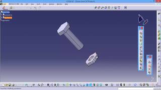 Catia V5 | Screw Joint Kinematics | Tutorial for Beginners Beginners